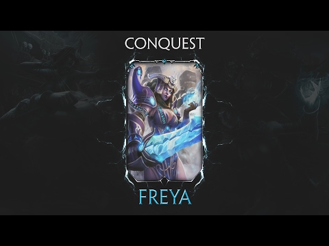 SMITE Season 4 Conquest - Freya ADC (1080p SMITE 2017)