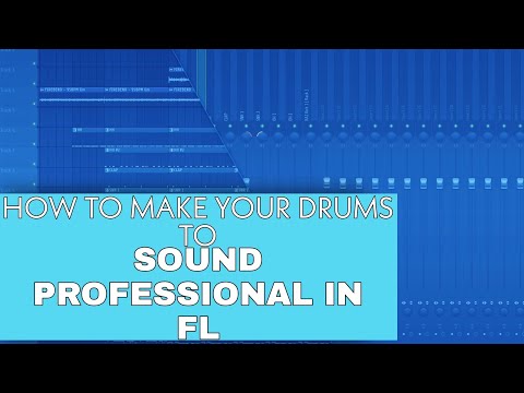 HOW TO MAKE YOUR DRUMS TO SOUND PROFESSIONAL IN FL. #cubase #mixing