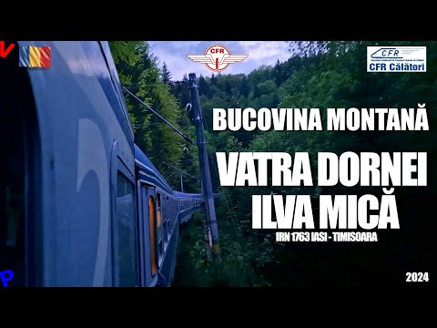 Calatorie Fascinanta cu Trenul prin Muntii Bucovinei | Vatra Dornei - Ilva Mica