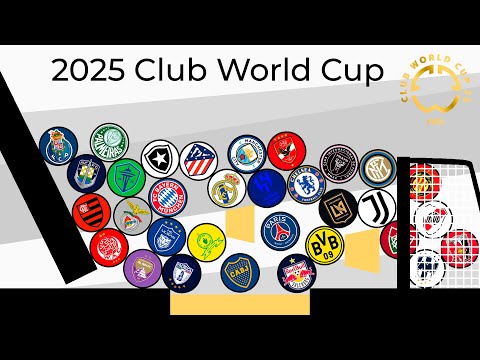 Clubs Marble Race Beat the Keeper | FIFA Club World Cup 2025