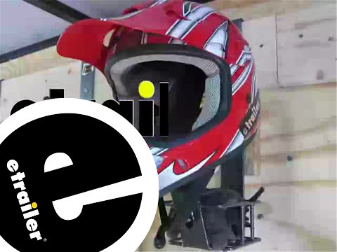 etrailer | Rack'Em Motorcycle Helmet Rack for Enclosed Trailers Feature Review