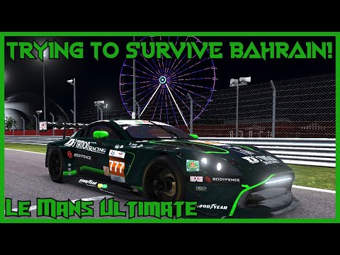 Trying To Survive Bahrain!! ( Le Mans Ultimate) #vr #simracing