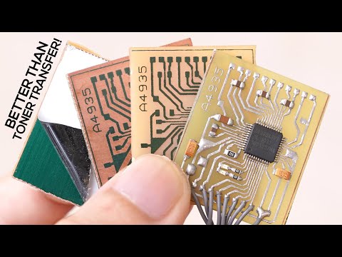 DIY PCBs At Home (Single Sided Presensitized)