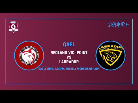 QAFL ROUND 10 - Redland Victoria Point v Labrador
