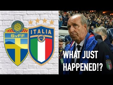 Sweden v Italy finishes 1-0 || 'What just happened' LIVE from Stockholm!