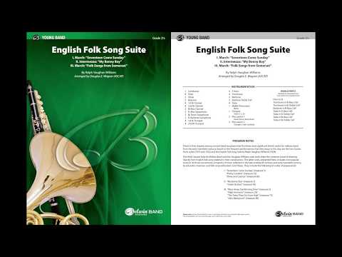 English Folk Song Suite, arr. Douglas E. Wagner – Score & Sound