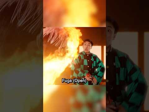 Tanjiro and “Giyu” vs “Akaza” #demonslayer #infinitycastle #tanjiro