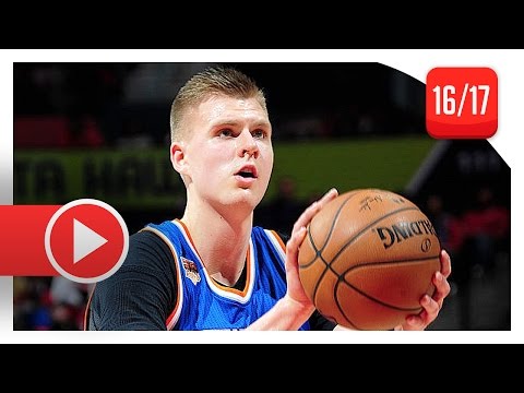 Kristaps Porzingis Full Highlights vs Hawks (2016.12.28) - 24 Pts, 8 Reb