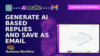 Make.com Scenario: Generate AI based Replies and Save as Email Drafts | AI Email Automation