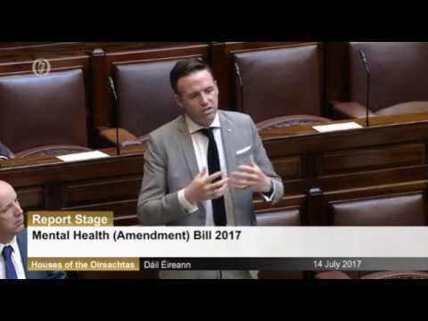 Tom Neville TD contributing on Mental Health Committee set up
