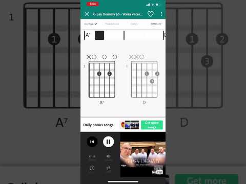 Gipsy demmy 30 - vcera vecer (akordy)