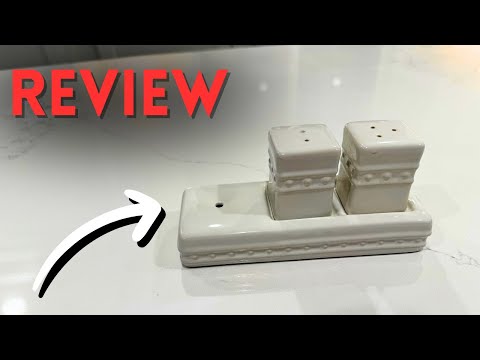 Nora Fleming Stoneware Pinstripe Salt and Pepper Shaker Review