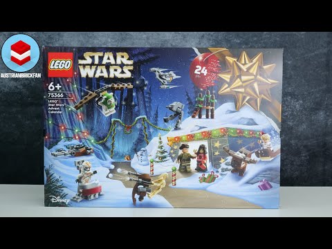 Vidéo LEGO Star Wars 75366 : Calendrier de l'Avent LEGO Star Wars 2023