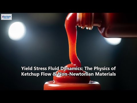 Yield Stress Fluid Dynamics: The Physics of Ketchup Flow & Non-Newtonian Materials