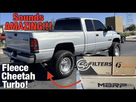 Installing A Fleece Turbo, 5” MBRP exhaust, S&B intake! - Stock vs 4” vs 5” Exhaust Sound Comparison