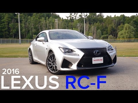 2016 Lexus RC F  Review