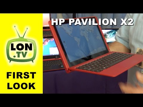 First Look: HP Pavilion X2 Hybrid Tablet / Laptop with USB-C - New for 2015