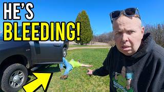 We Had to STOP Everything… After What BIT Him