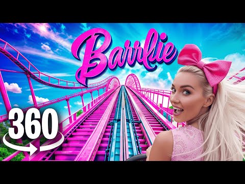 Barbie Roller Coaster - 360° VR Video