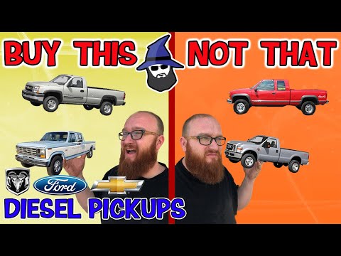 The CAR WIZARD shares which Diesel Trucks TO Buy & NOT to Buy