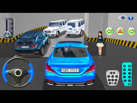 New Blue Mercedes G63 For Parking - 3D Driving Class GamePlay 2025 - Best Android iOS SUV Game