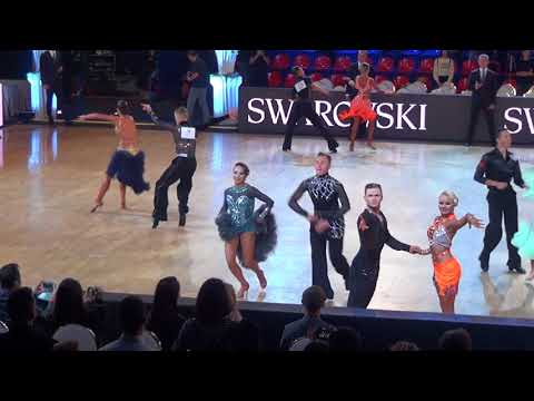 Tim Grabenwöger & Natalie Cremar   WDSF World Championship Youth 10 dance 2017   Jive