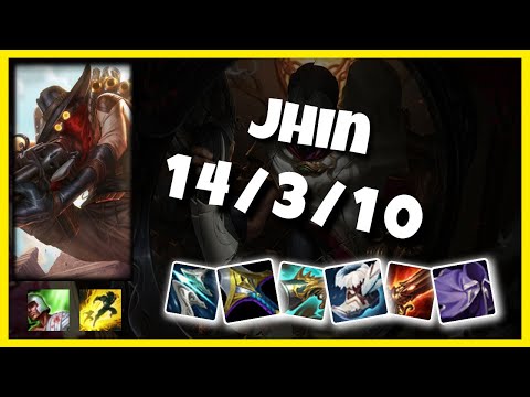 Jhin vs Kai'Sa KOREAN Challenger BOT (14/3/10) - v10.24