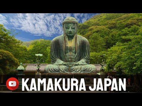 🇯🇵 4K - Kamakura Great Buddha (鎌倉大仏) - Japanese Virtual Walking Tour 🚶