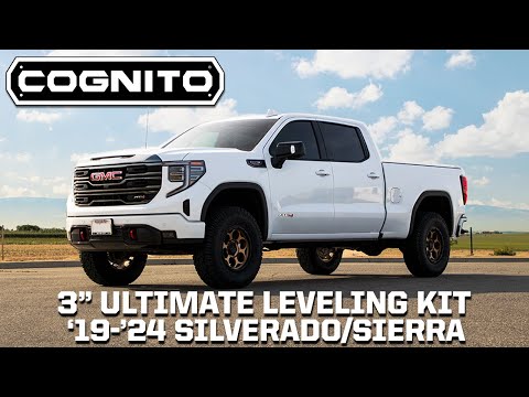 Cognito 3" Ultimate Leveling Kit with Fox FRS 3.0 IBP Shocks for '19-'24 Silverado/Sierra 1500