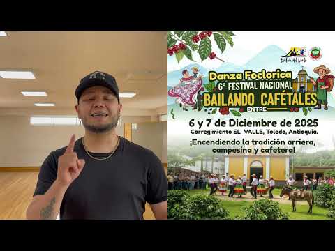 Convocatoria Jóvenes por el Cambio 2026 Agrupación Folclórica Balcón del Norte Toledo, Antioquia