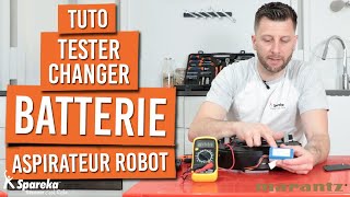 Tester et changer la batterie d\'un aspirateur robot - Tuto réparation