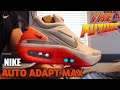 NIKE AUTO ADAPT MAX 'INFRARED' {SELF LACING SHOE} UNBOXING/REVIEW!