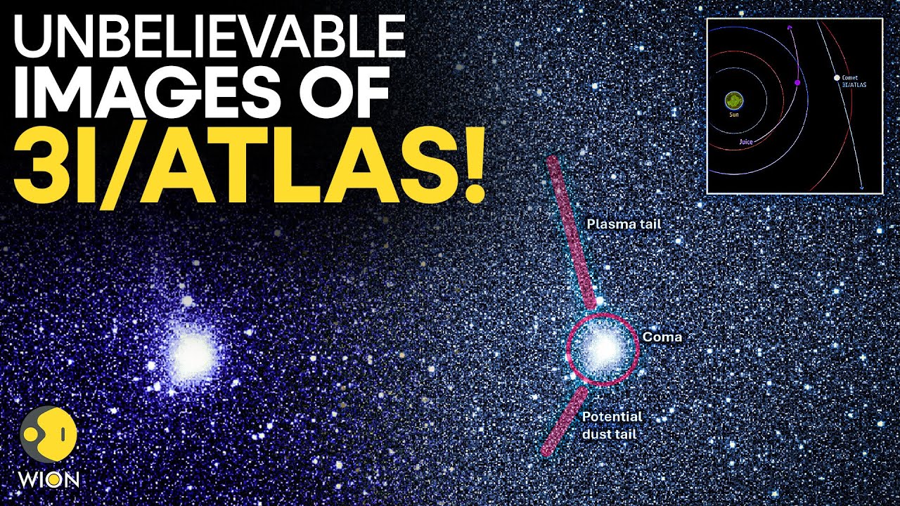 3I/ATLAS:  NASA Releases New Pictures Of Interstellar Comet, Stuns Astronomers |Originals