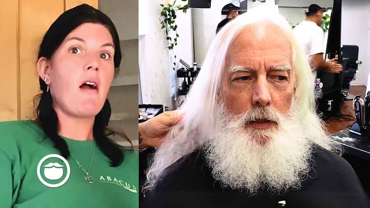 Dad Cut Off His Long Hair for Daughters Wedding Her Reaction Is Amazing
