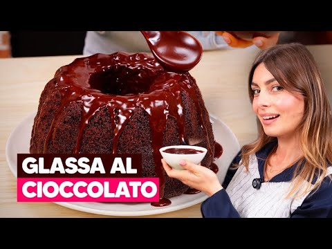 GLASSA AL CIOCCOLATO: la ricetta di base da preparare con 3 ingredienti