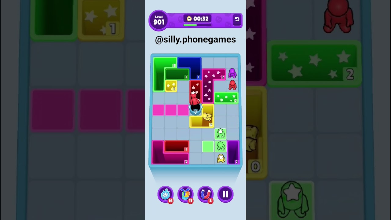 Drop Away Level 901 Walkthrough Solution