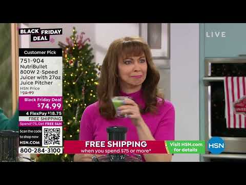 NutriBullet 800Watt 2Speed Juicer with 27 oz. Juice Pitc...