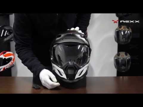 NEXX Helmets X.D1 - Video Tutorial - How to Place the Off-Road Chin Ventilation