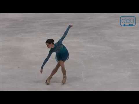 Stefania Dmitrieva. Oberstdorf 2018. Silver Ladies I FS. 22 place
