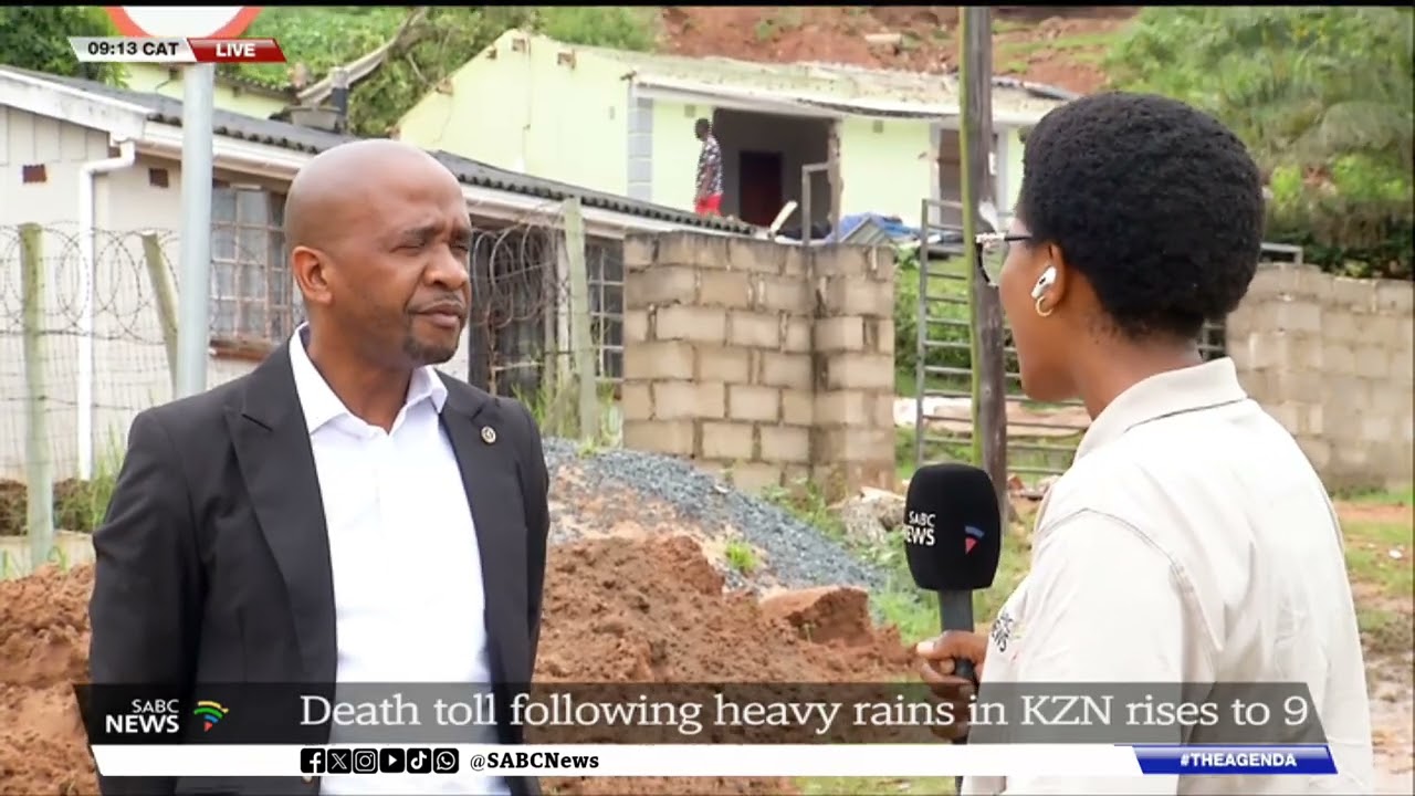 Extreme Weather | Death toll rises to 9 following KZN heavy rains