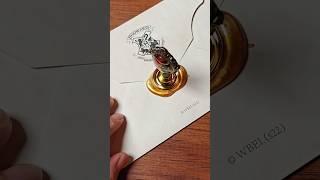 Wax Seal and Stamp Unboxing🕯| Perfect Christmas Gift For Potterheads🪄| Magic World