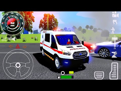 Ambulance Rescue Van Driver Simulator 2022 - Minibus Doctor Emergency Driving - Android GamePlay #3