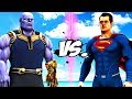 THANOS VS SUPERMAN - EPIC BATTLE