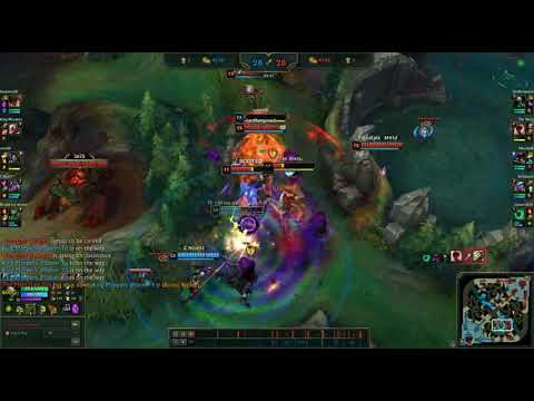 Fed urgot in teamfight