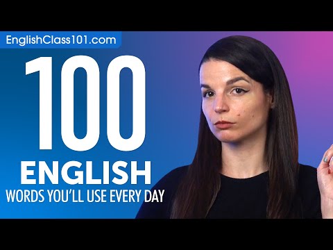 100 English Words You'll Use Every Day - Basic Vocabulary #50