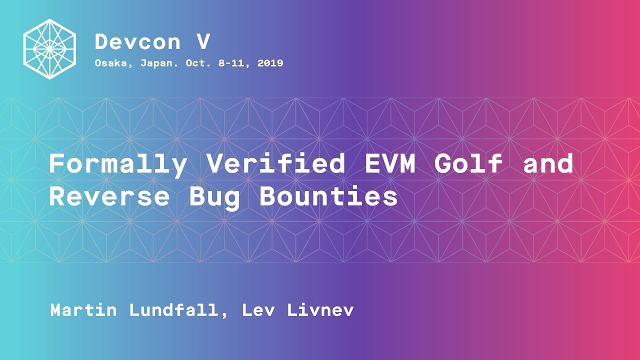 Formally verified EVM golf and reverse bug bounties preview