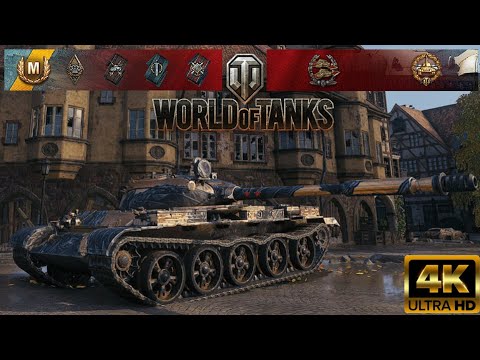T-62A - Siegfried Line map - 10,6k damage 4 kills  World of Tanks replay 4K