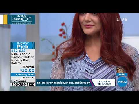 HSN | Sunday Fashion Edit with Callie Northagen 08.11.2019 - 11 AM