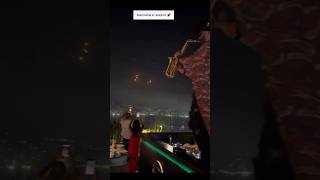 Download lagu Saxophone party in Lebanon over Iran's bombing of Tel Aviv, Israel. 11/6/2025 mp3