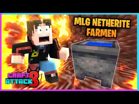 TOD durch NETHERITE farmen?! | Craft Attack 8